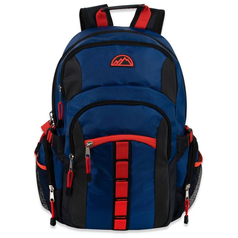 Mountain Edge Deluxe Carrier 19&#34; Backpack - Blue, 1 of 7