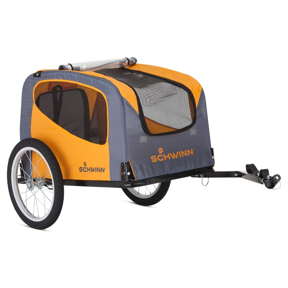 Schwinn Rascal Pet Trailer - Orange/Grey
