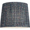 Springcrest Sally Blue Green Floral Pleated Lamp Shade 13x15x12 - 3 of 4