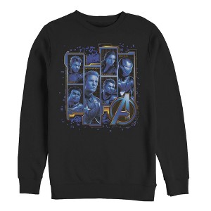 Men's Marvel Avengers: Endgame Hero Tech Frames Sweatshirt - 1 of 3