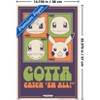 Trends International Pokemon: Groovy Vibes - Gotta Catch 'Em All! Unframed Wall Poster Prints - 3 of 4