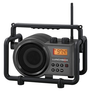 Sangean® LUNCHBOX Portable FM/AM Ultra-Rugged Utility Worksite Digital Radio - 1 of 4