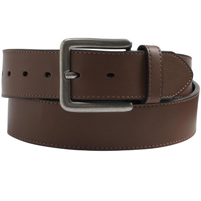 Status Top Grain Leather Belt in Big Man Sizes