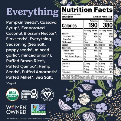 Tosi Snacks Everything Organic Puffs - 3oz