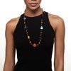 Ross-Simons Italian Multicolored Murano Glass Halloween-Themed Bead Necklace With 18kt Gold Over Sterling - 2 of 4