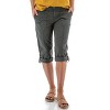 Aventura Clothing Women's Delmar Organic Roll Tab Crop Pant - 4 of 4