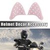 Unique Bargains Universal Bicycle Cat Ears Shape for Helmet Decor Accessory 1 Pair - 2 of 4