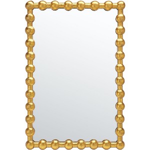 Rynne Mirror - 25" x 37.5" - MRR3055 - Gold - Safavieh - 1 of 4