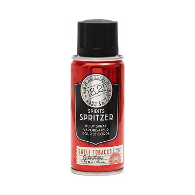 18.21 Man Made Sweet Tobacco Spirits Spritzer Body Mist Spray