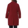 Agnes Orinda Women's Plus Size Peter Pan Collar Single Breasted with Pockets Long Winter Pea Coats - image 4 of 4