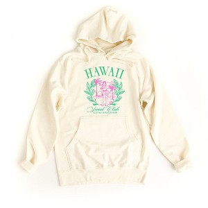 Simply Sage Market Women's Graphic Hoodie Hawaii Socail Club - 1 of 2