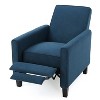 Sapphtopaz Recliner Chair Modern Accent Chair Push-Back Upholstered Chair with Sturdy Frame Comfy Chair for Bedroom, Living Room - 3 of 4