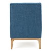 NicBex Modern Accent Chair, Living Room Chairs Armchair with Wood Legs, Lounge Chair Single Sofa Chair Reading Chair for Living Room, Office - 2 of 4