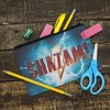 Shazam! Movie Logo Makeup Cosmetic Bag Organizer Pouch - 2 of 4