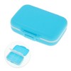 Unique Bargains 6 Grids Single Layer Pill Box 1 Pc - 3 of 4