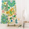 Jenean Morrison Perennial Garden Shower Curtain - Deny Designs: 100% Polyester, Microfiber, Machine Washable, Ring Top - 2 of 3
