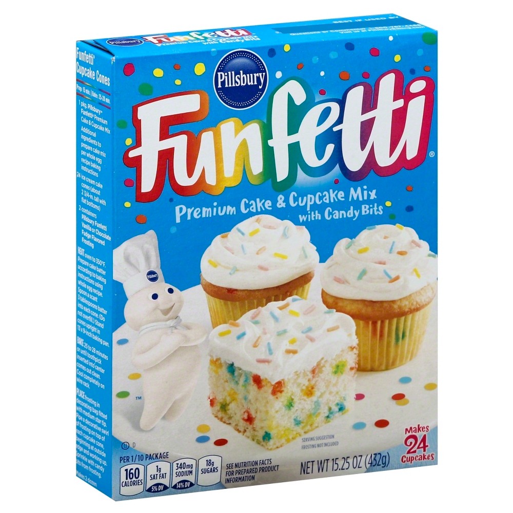 UPC 051500601334 product image for Pillsbury Funfetti Cake mix - 18.9 oz | upcitemdb.com