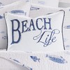 Indigo Tide Beach Life Pillow- Levtex Home - 2 of 3