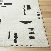 Hauteloom Winda Black & White Area Rug - 3 of 4