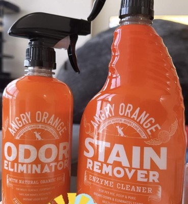  ANGRY ORANGE Stain & Odor Remover - 32oz Enzyme Pet