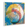 Stupell Industries Urban Style Baseball Sports, 12" x 12" - 3 of 4