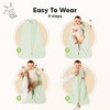 2-Pack Snooze Baby Sleep Sacks, Organic Cotton Wearable Blanket, Soft  Toddler Sleeping Bag, Smooth Zipper - 3 of 4