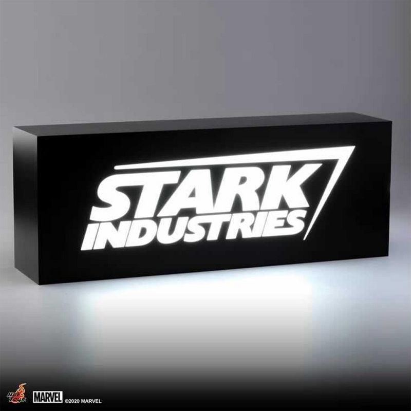 Hot Toys Marvel Stark Industries Logo 16 Inch USB Light Box, 4 of 5