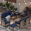 UPTIOT 8-Piece Outdoor Patio Conversation Set - 3 of 4