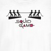 Juniors Womens Squid Game Stick Figure Tug of War T-Shirt - 2 of 4