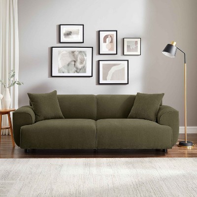 MINIMORE Modern Style 91"W Wallas 3Seater Sofa