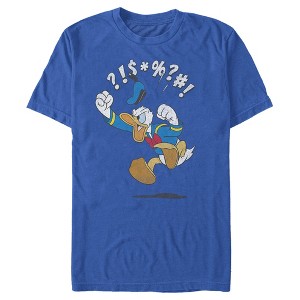 Men's Mickey & Friends Donald Duck Angry Jump T-Shirt - 1 of 4