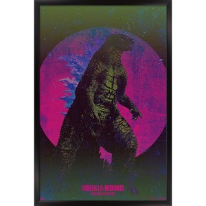 Trends International Godzilla x Kong: The New Empire - Godzilla Sun Framed Wall Poster Prints - 1 of 4