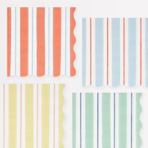 Meri Meri Preppy Stripe Large Napkins (Pack of 16) - 1 of 4
