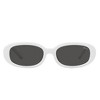 Polo Ralph Lauren PH 4198U 554487 Womens Oval Sunglasses Shiny White 53mm - 2 of 3