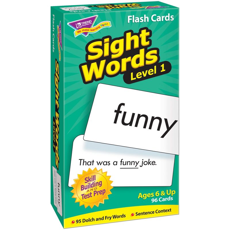 TREND Sight Words � Level 1 Skill Drill Flash Cards, 1 of 5