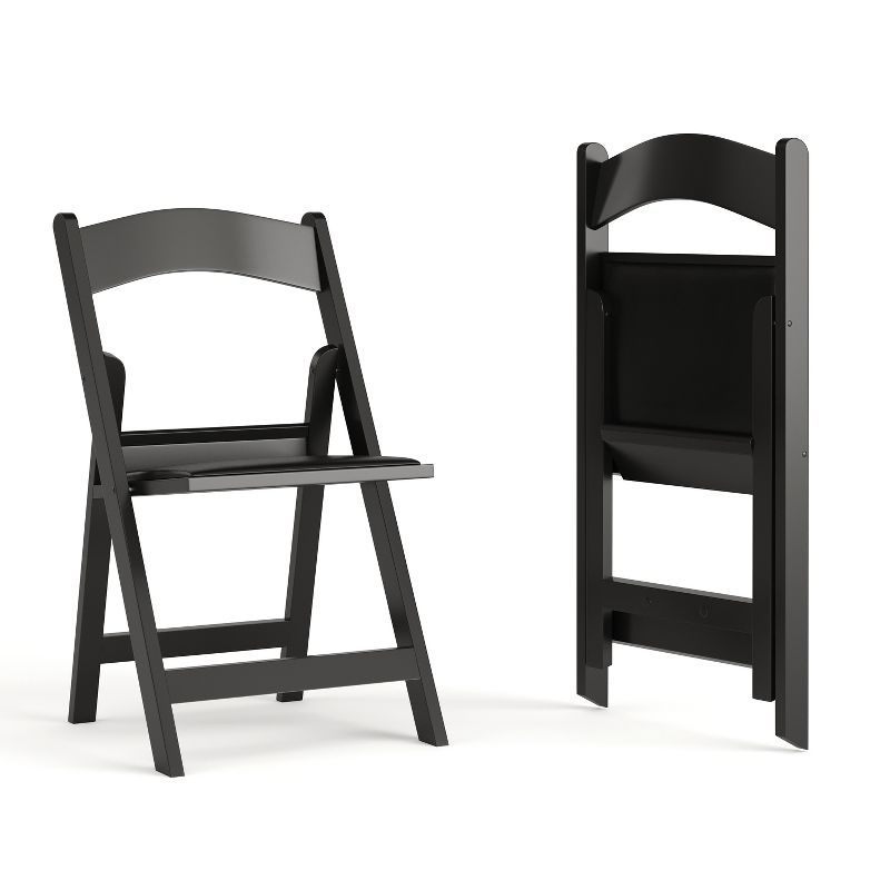 Flash Furniture Hercules Folding Chair - Resin– 2 Pack 800LB Weight Capacity Event Chair, 1 of 17