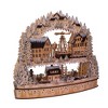 Kurt Adler 16" Battery-Operated Light-Up Wooden Village with Motion - 2 of 4