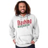 Christmas Dashing Through The Snow Hoodie Sweatshirt Women Men Brisco Brands - 4 of 4