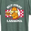 Women's - Garfield - But First Lasagna Short Sleeve Graphic T-Shirt - 2 of 4