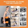 Foldable Pilates Floor Board for Gym Home,At Home Pilates Board for Home Workout,Slide Boards for Beginners Exercise,Ab Workout Machine, - 4 of 4