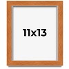 PosterPalooza | Photo Size Flat Brown Picture Frame - UV Acrylic, Foam Board Backing, Hanging Hardware - 2 of 4