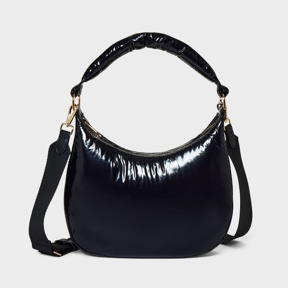 A New Day Modern Shoulder Handbag - Black