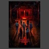 Juniors Womens Stranger Things Four Friends Rift Apocalypse Poster Racerback Tank Top - 2 of 4