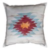 Rosewood Ranch 18" Climaweave Throw Pillow – Cow Skull Design by Manual Woodworkers and Weavers - 3 of 3