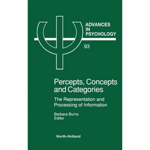 Percepts, Concepts and Categories - (Advances in Psychology) by  B Burns (Hardcover) - 1 of 1