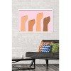 Trends International Women Raised Fist Framed Wall Poster Prints - 2 of 4