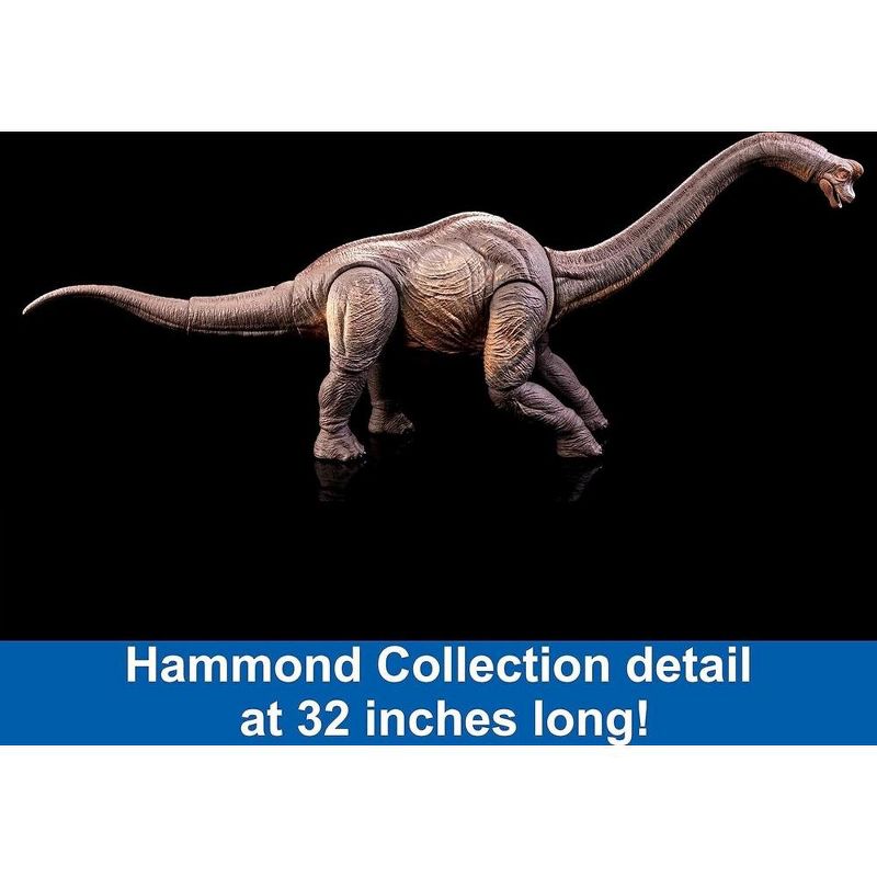 Mattel Jurassic World Jurassic Park Dinosaur Figure, Collector Brachiosaurus The Hammond Collection, 5 of 7