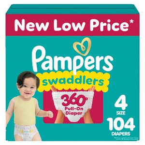 Pampers Swaddler 360 Disposable Baby Diapers - 1 of 4