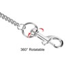 Unique Bargains Detachable Metal Smooth Convenient Keychain Lanyard with Clasp - 3 of 4