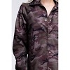 Women's Camo Coaches Jacket - Honey Punch - 4 of 4